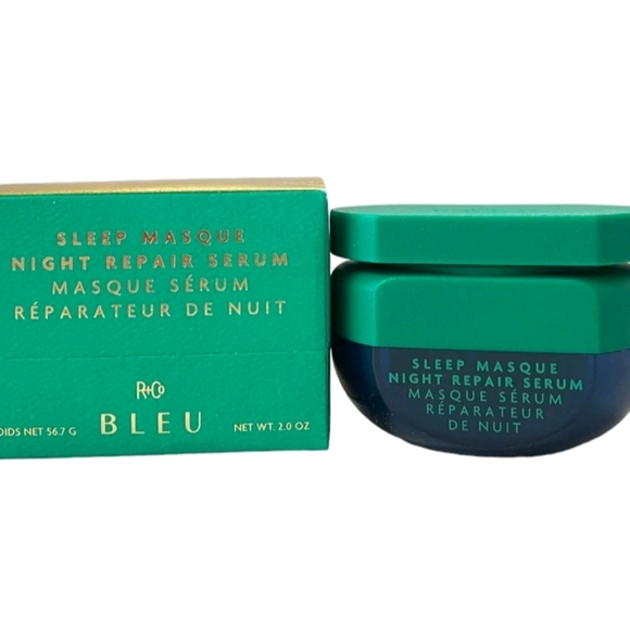 NEW! R+Co Bleu Night Repair Serum in Green and Gold